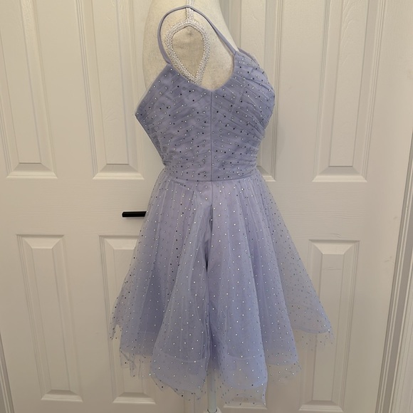 Worn 1x for 30 minutes. Pageant designer cocktail dress. Size 0 fits like XXS - Picture 9 of 9